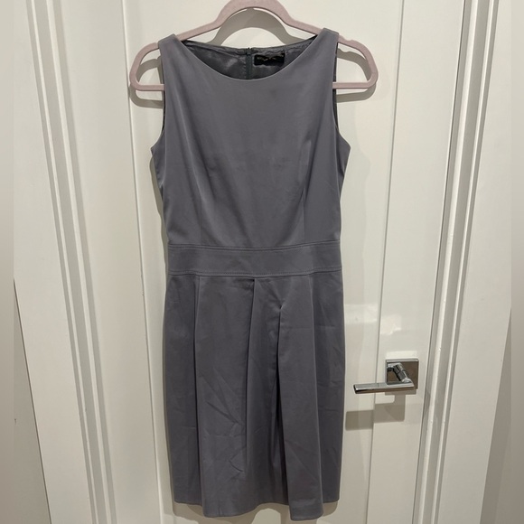 Luciano Barbera gray dress size 6 - Picture 3 of 5
